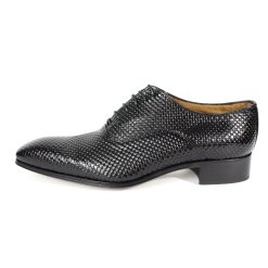 Mens Black Oxford Leather Shoes