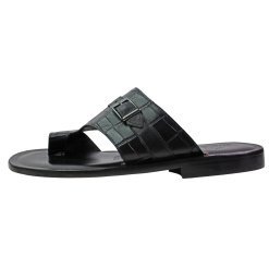 Mens italian Leather Sandals shoes