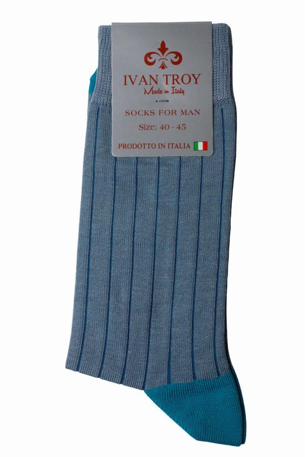 Blue Stripe Socks For Men Blue Stripe Socks For Men